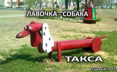 собака